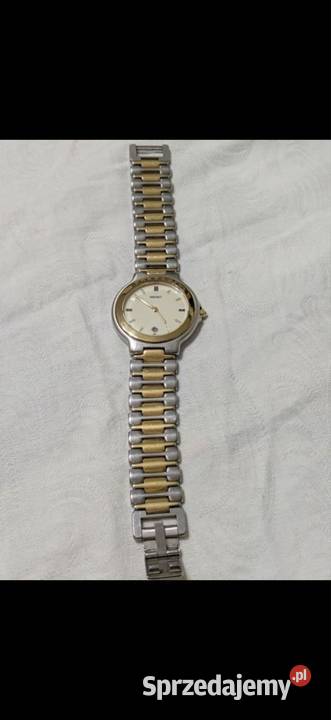 Pozłacany damski Seiko zegarek Zegarki i Biżuteria Cybinka