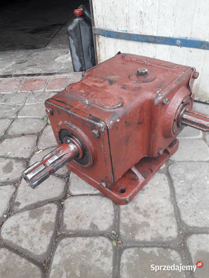 Przekładnia kątowa na 2 wałki nieuszkodzony Orla Góra