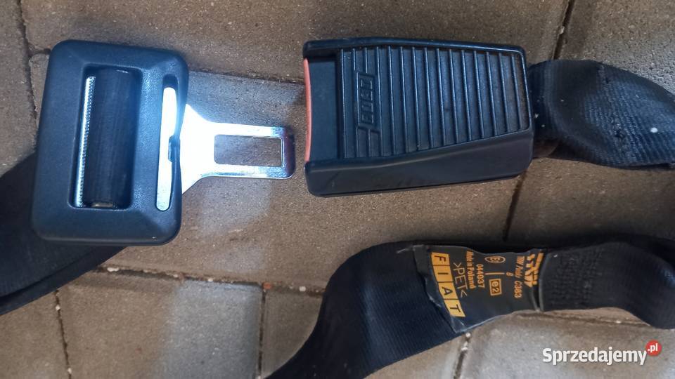 pasy bezpieczeństwa retro zabytek do starego Wyposażenie wnętrza Oświęcim