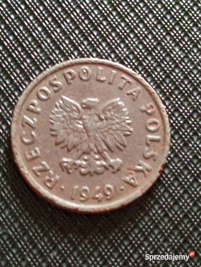 Sprzedam braz 5 gr 1949 r bzm Chełm