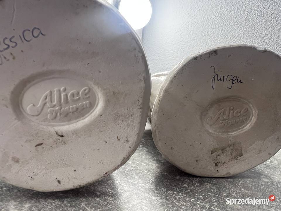 Figurki z kwiatami Alice Figuren 2 sztuki podkarpackie Jasło sprzedam