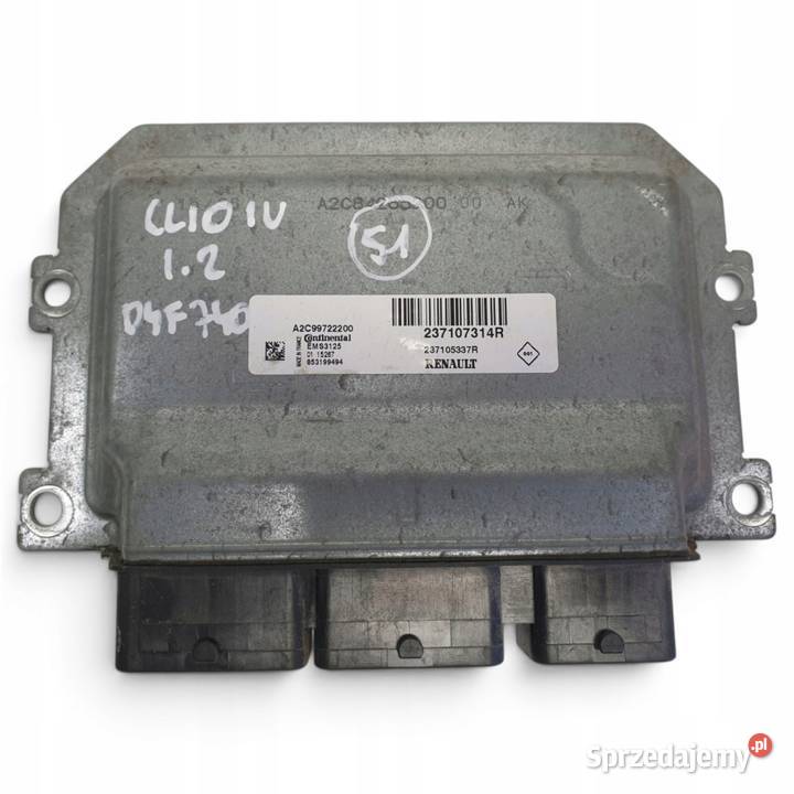 Renault Clio IV 12 16V STEROWNIK SILNIKA