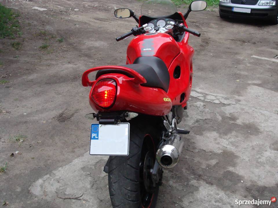Suzuki GsxF jajko 600 ładna Rok produkcji 1998 Przemyśl