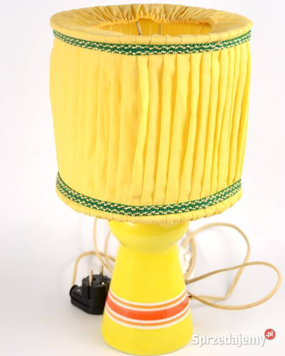Look Lampka nocna porcelana Ćmielów lata 60te Warszawa