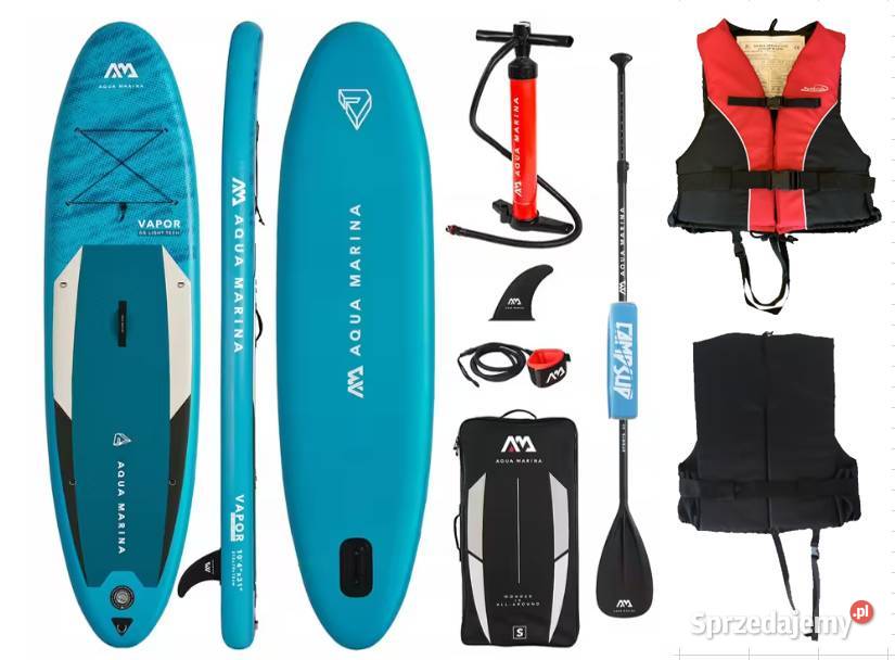 Wypożyczę deskę SUP AQUA MARINA VAPOR 104 z Jachranka