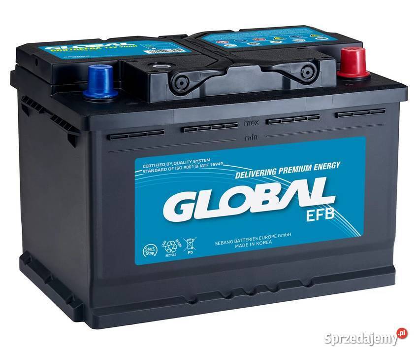 Akumulator Global EFB STARTSTOP 70Ah 680A