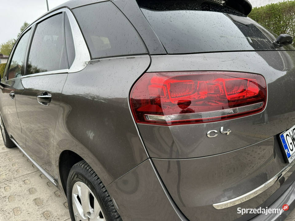 Citroen C4 Picasso Wirtualne zegary el klapa wielofunkcyjna kierownica pomorskie Wejherowo