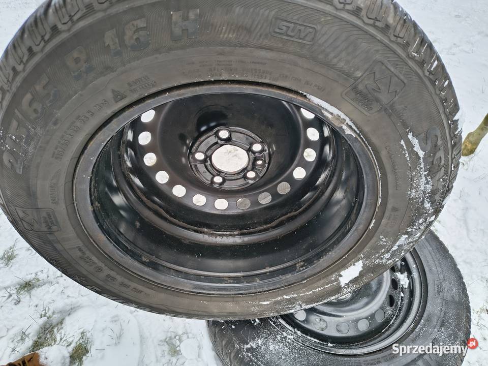 Felgi stalowe R16 Fiat 500X z oponami zimowymi Łańcut