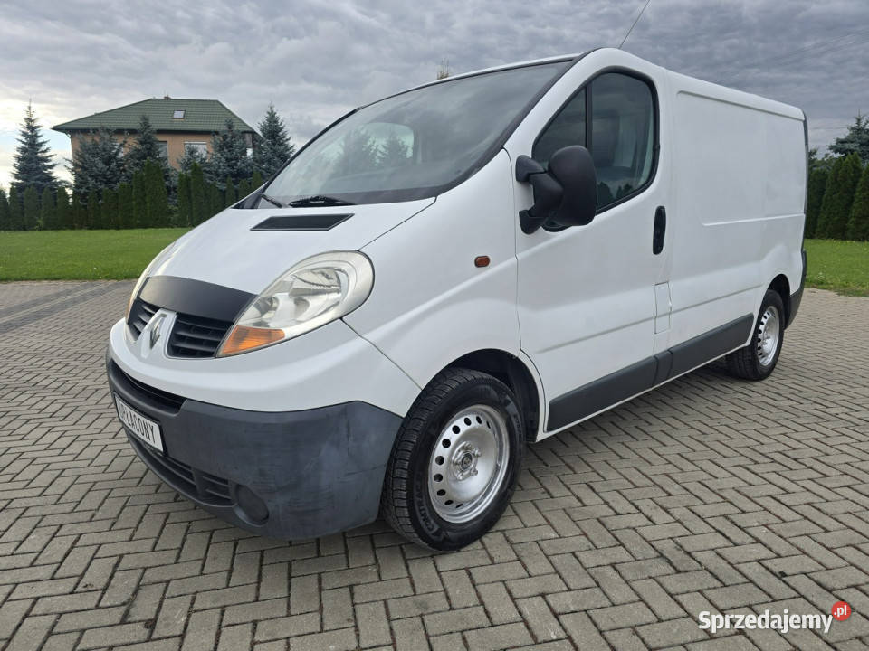 Renault Trafic 20dci 90 3 Osoby6 BiegowyKontrola biały Kutno sprzedam