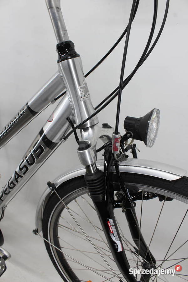 Aluminiowy rower damski PEGASUS 24 biegi koła 28 Milicz