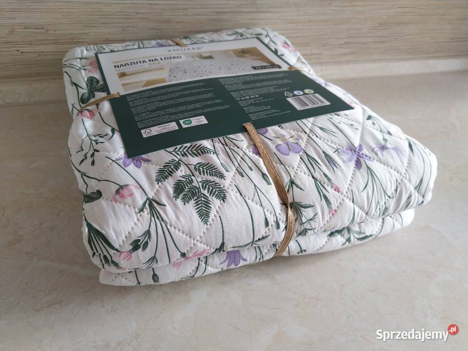 NAJTANIEJ Narzuta Na Łóżko Kapa 200 x 220 Wzór 3 śląskie Zabrze