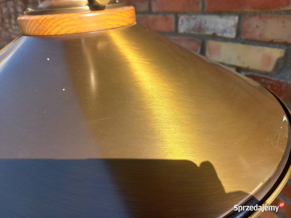 Żyrandol mosiężny metalowy holenderski z Gawroniec