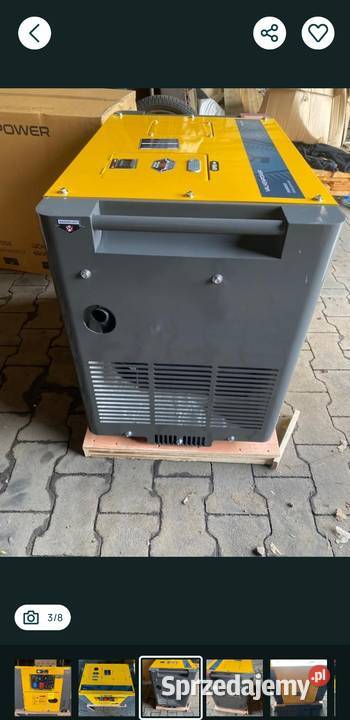 Nowy Agregat prądotwórczy 6KW Diesel Valkenpower Myszków