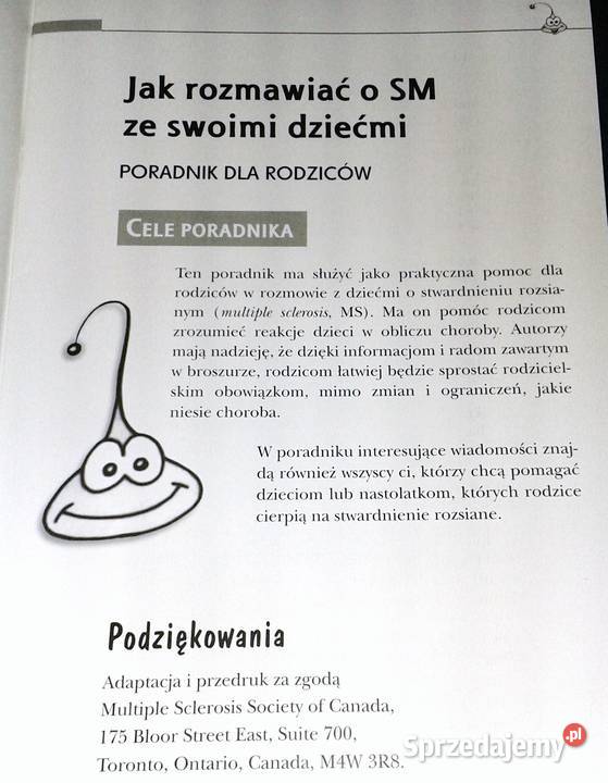 rozmawiać o SM ze swoimi dziećmi Monique Devine Chełm
