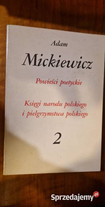 Powieści poetyckie Adam Mickiewicz 1981 książka Katowice