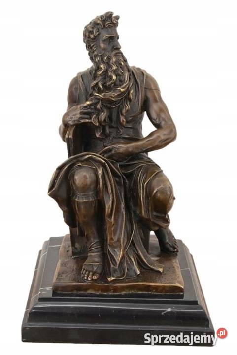 Mojżesz z Tablica Dziesięć Przykazań Biblia