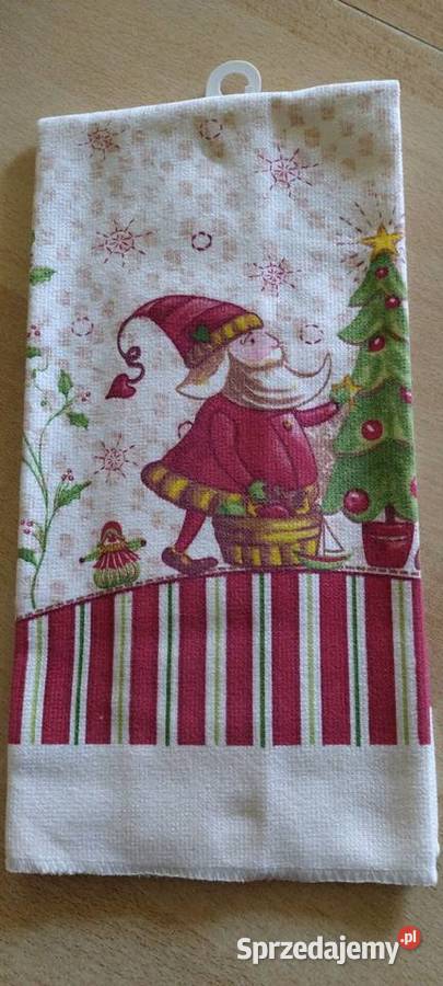 Ręcznik świąteczny Merry Christmas Dekoracje i ozdoby lubelskie Lublin