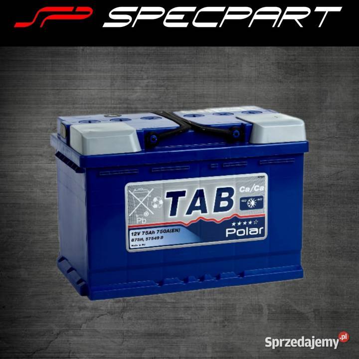 Akumulator TAB POLAR BLUE 75Ah 750A wysoki Ostrów Wielkopolski