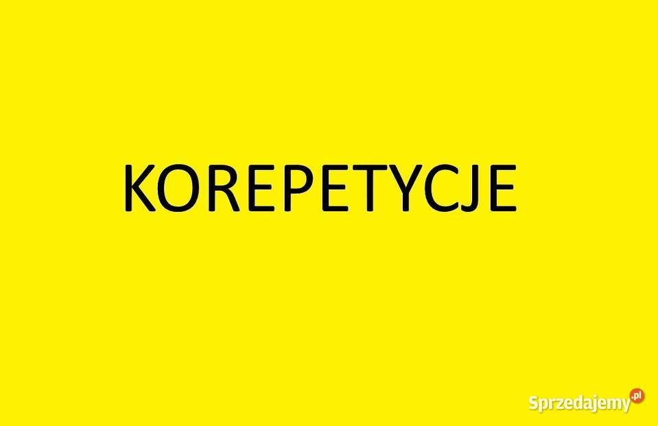 Korepetycje matematyka zdalnie Katowice