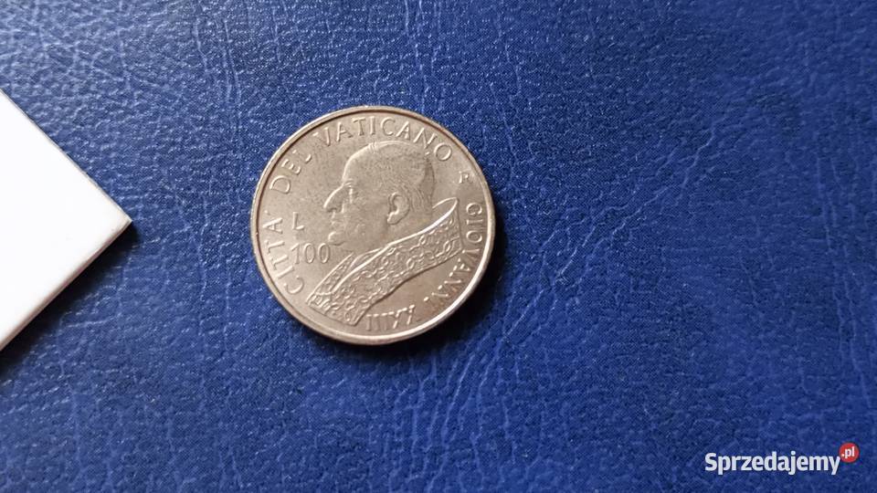 Stare monety 100 lir 2001 Watykan sprzedam