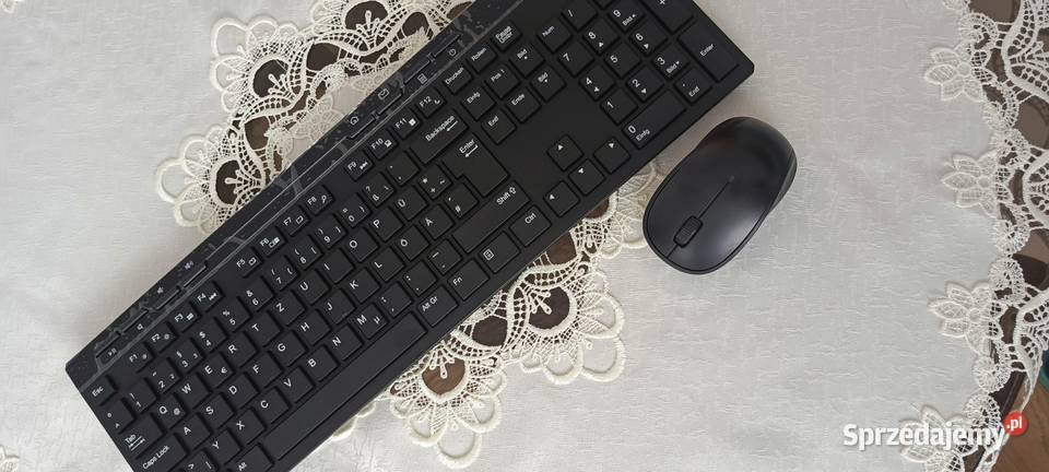 Klawiatura bezprzewodowa i mysz Zamość