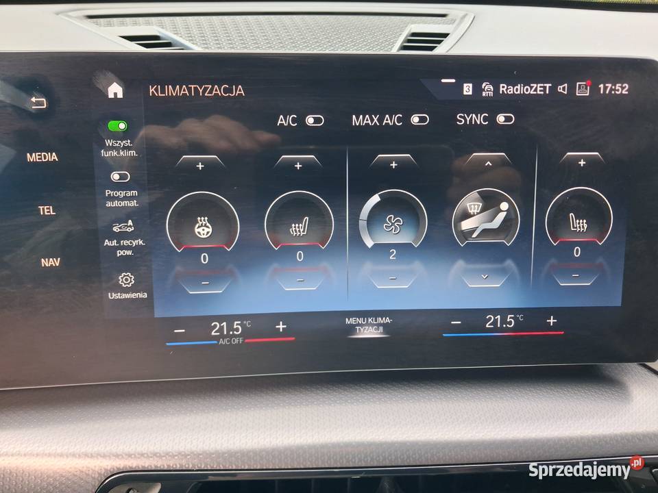 BMW X1 2022 20TDI M Pakiet bezwypadkowy możliwa światła do jazdy dziennej pomorskie Chojnice