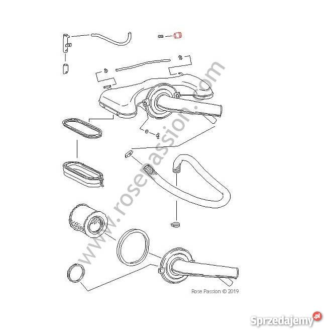 PORSCHE 911 filtr powietrza paliwa