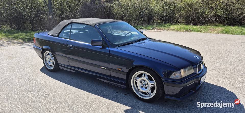 Bmw e36 Cabrio 320i m52 Montrealblau Bez Rdzy Rok produkcji 1996 Warszawa