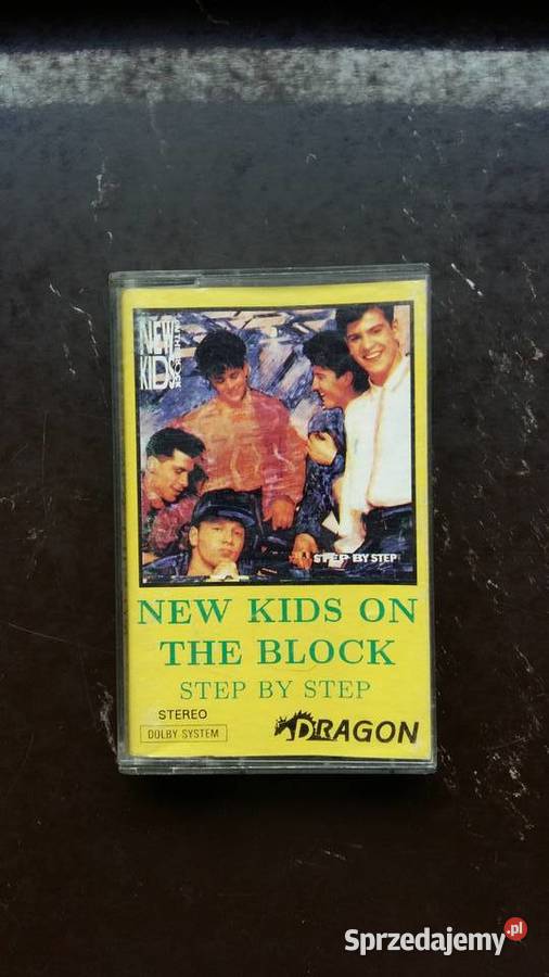 Kaseta magnetofonowa NKOTB Step by step Wyd Siemiatycze