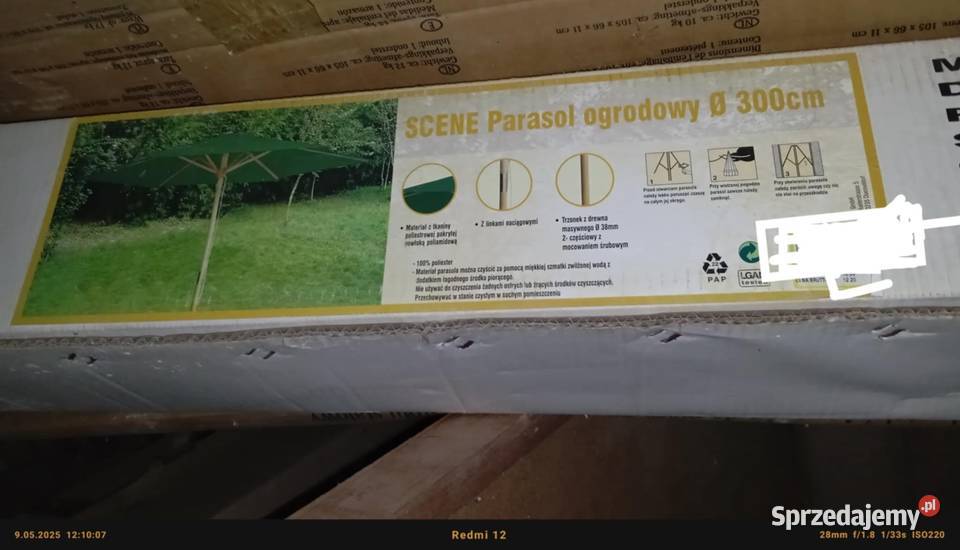 Parasol ogrodowy Stargard