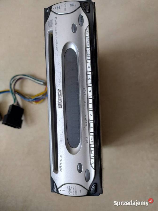 Radio samochodowe Sony z CD małopolskie Kraków