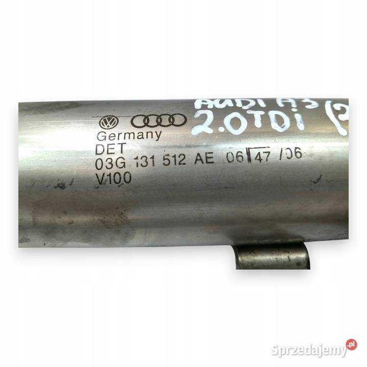 CHŁODNICA SPALIN EGR AUDI A3 8P VW GOLF V PASSAT lubelskie
