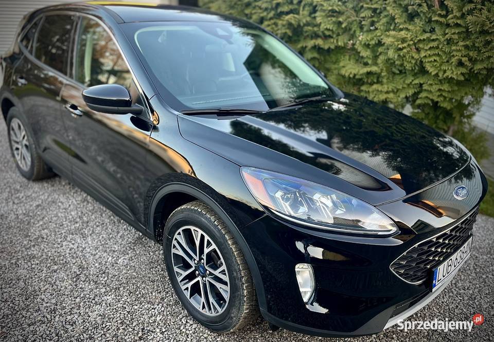 Ford Kuga 25 Hybryda 2022r skóra Navi led 4x4 poduszka powietrzna