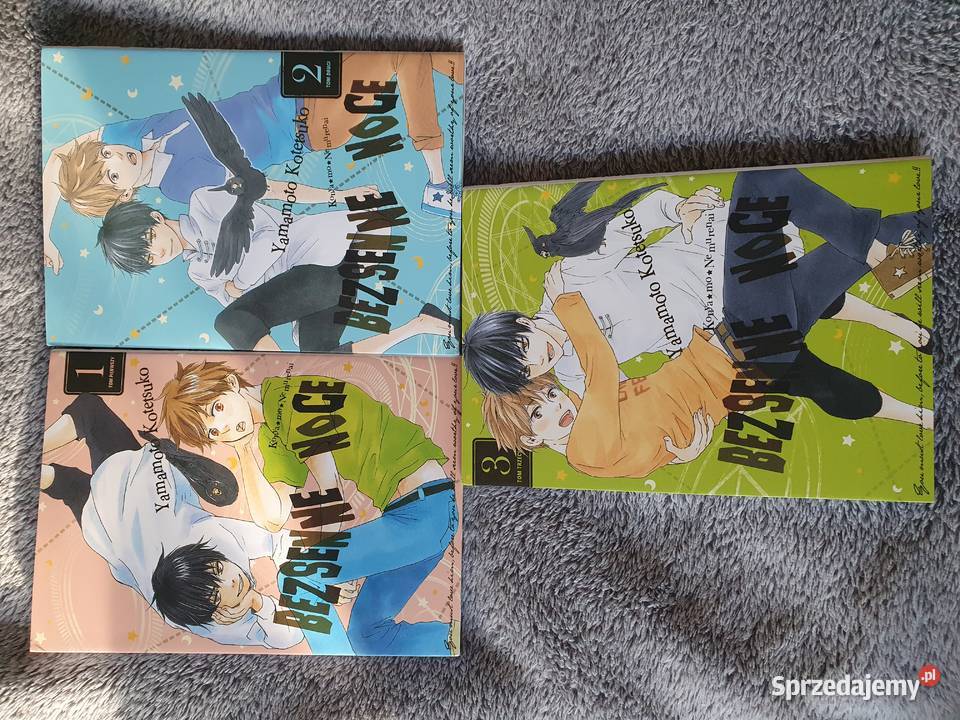 Bezsenne Noce zestaw 3 tomów wydanie 1 2014 Gdynia