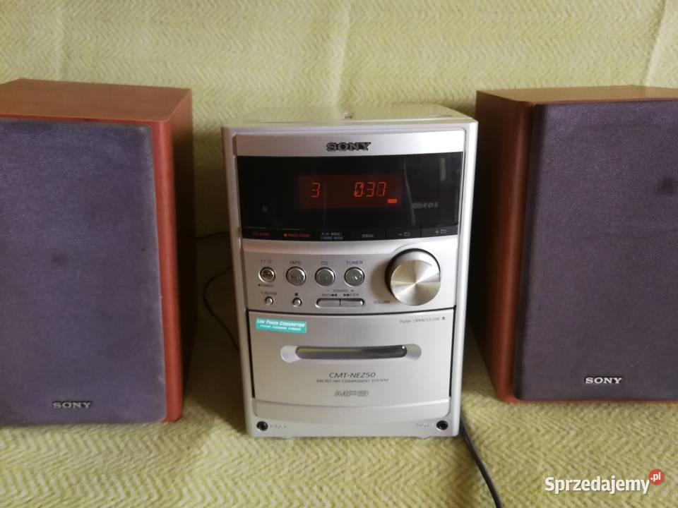 Miniwieża Sony CMTNEZ50 z głośnikami 100 Sprawna Szczecin sprzedam