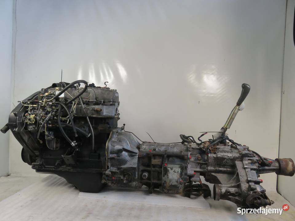 SILNIK SKRZYNIA MITSUBISHI PAJERO II 25 TD 4D56 Części samochodowe