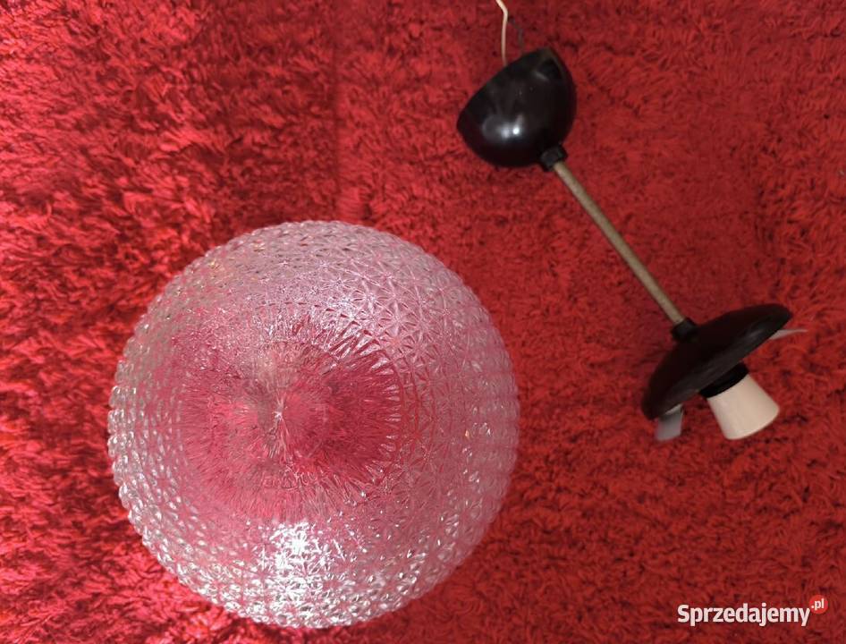 Retro lampa wisząca z 1967 roku Kamenick enov Lubań