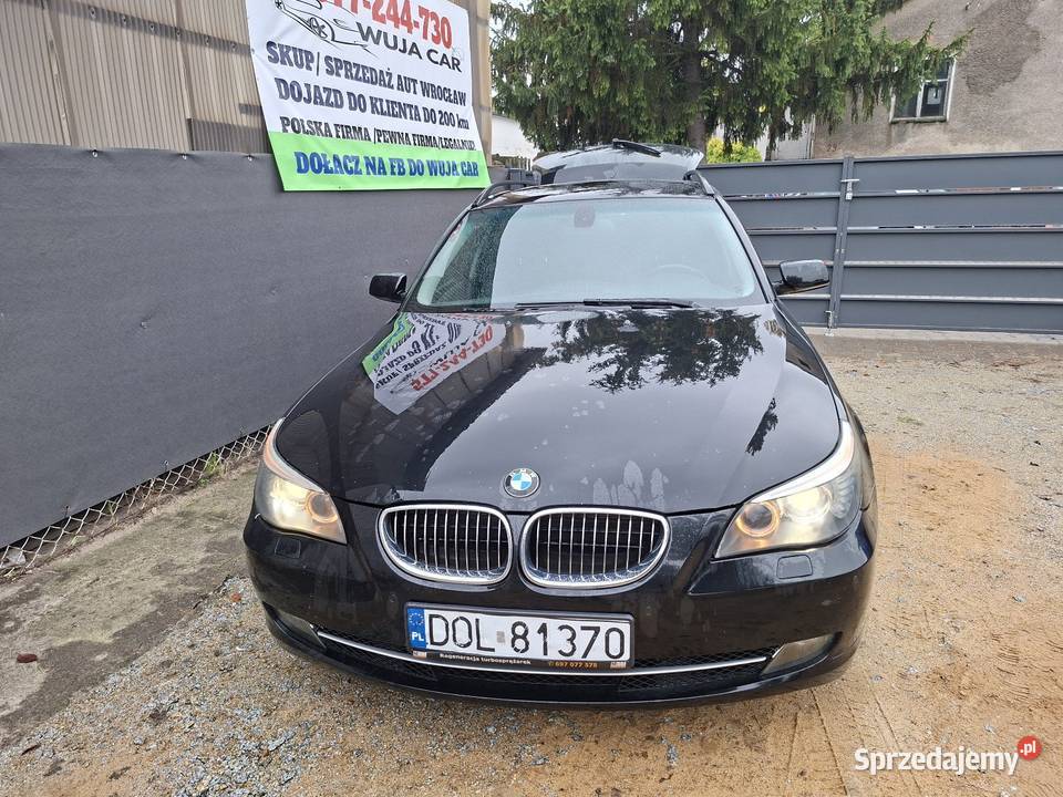 BMW E61 LIFT 30td AUTOMAT 2007r Bezwypadek 1wł w 4/5 Wrocław sprzedam