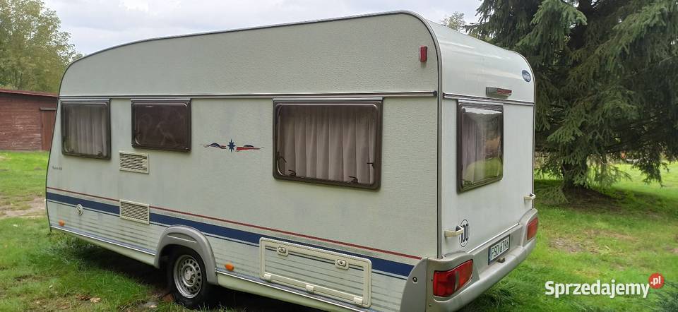 Przyczepa kempingowa Wilk Stern 450 piękne Dobiegniew
