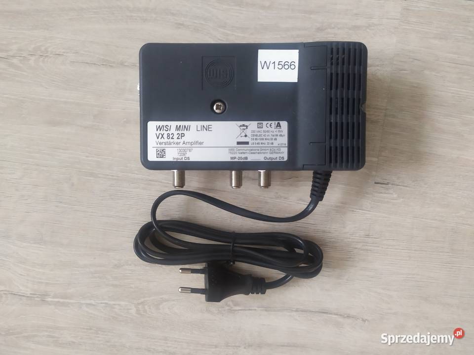 Wzmacniacz budynkowy DVBT2 WISI MINI LINE VX dolnośląskie