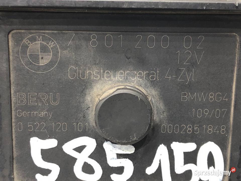 PRZEKAŹNIK ŚWIEC ŻAROWYCH BMW E90 7801200 20 122