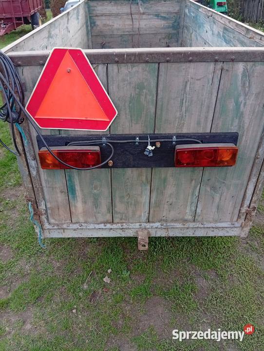 Przyczepa klatka jednoosiowa Żurawnica