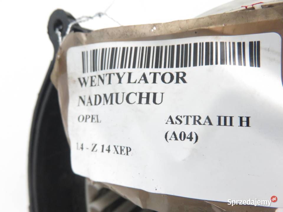 DMUCHAWA OPEL ASTRA III H A04 87081 małopolskie