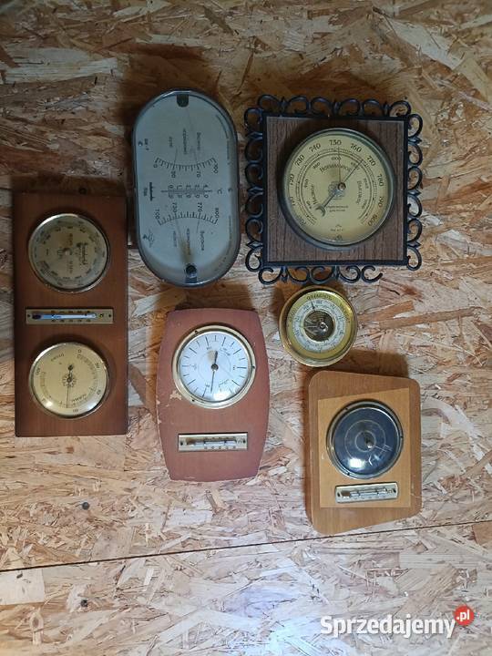 Barometr barometry PRL DDR Wrocław