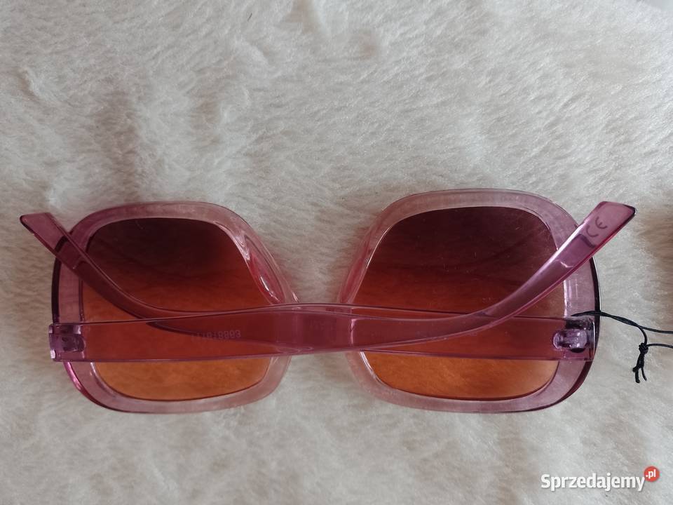 ASOS Duże różowe Okulary przeciwsłoneczne z Okulary Kraków