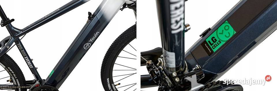 Rower Elektryczny Górski Męski Damski 29 Shimano Skawina