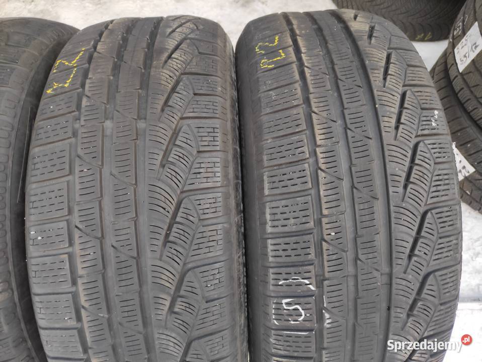 4x opony zimowe 22555R17 Pirelli Sottozero Dukla sprzedam