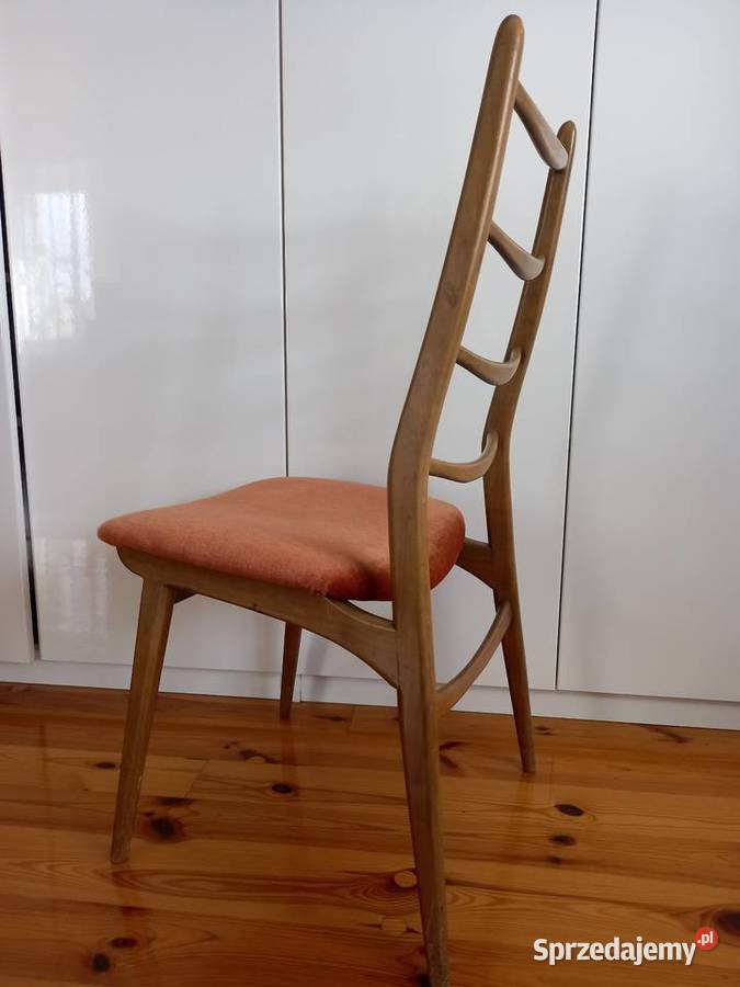 Niemieckie krzesła tekowe habeo vintage lata 60 Krzesła Rawicz sprzedam