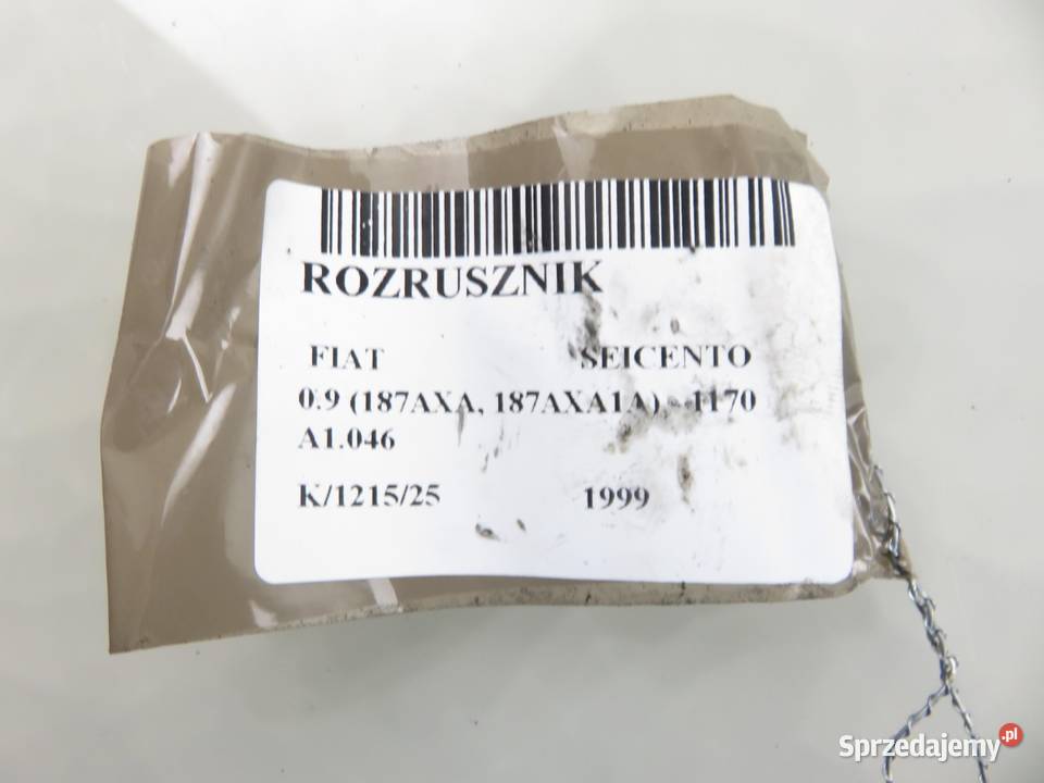 ROZRUSZNIK FIAT SEICENTO 09 900 63222908