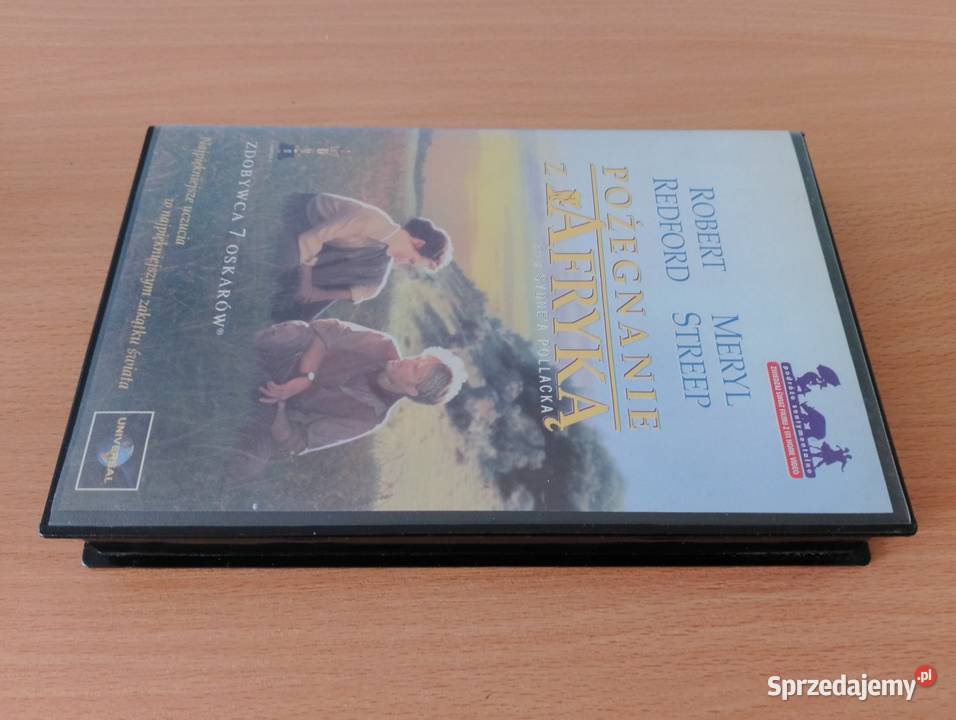 Film na kasecie VHS POŻEGNANIE Z AFRYKĄ M Streep kaseta Oborniki sprzedam